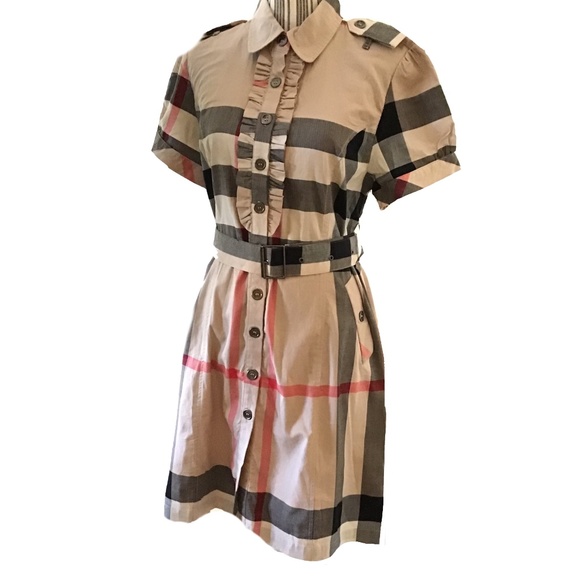 Burberry Dresses & Skirts - 🎉3xHP🎉NWT Burberry Plaid Dress S XXL (European)